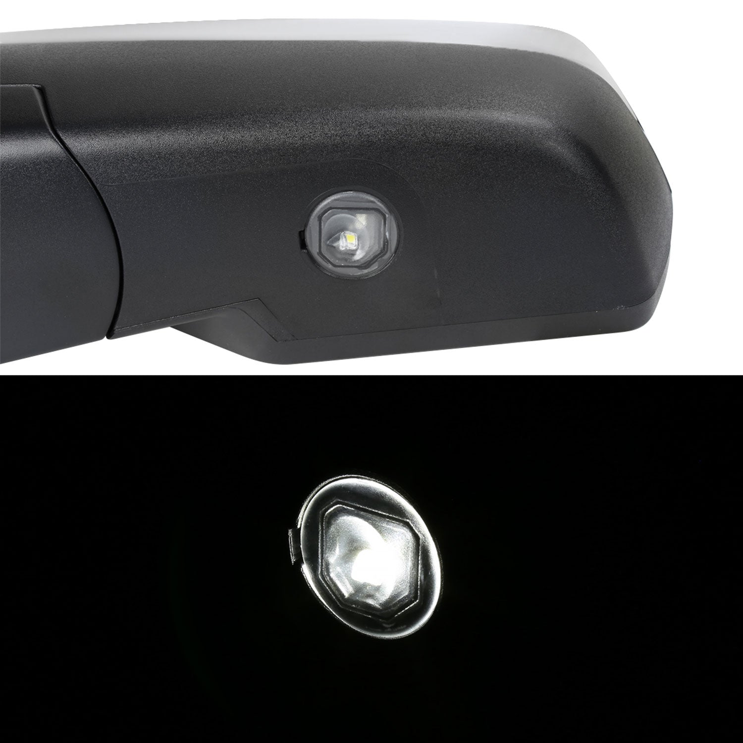 2014-2018 Chevy Silverado/Sierra Chrome Heated Side Mirror &Puddle Driver