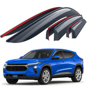Goodyear Wind Deflectors for Chevrolet Trax 2024-2026 Tape-On Premium Smoke 6Pcs