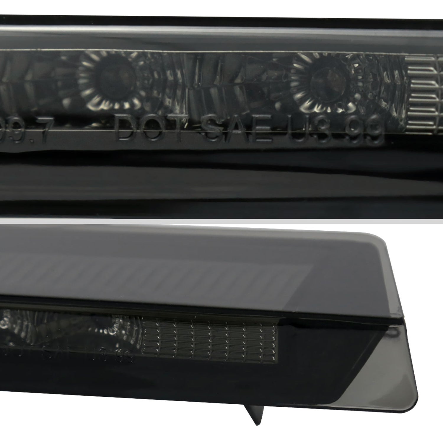 1999-2004 Ford Mustang LED 3rd Brake Light Chrome Housing/Smoke Lens