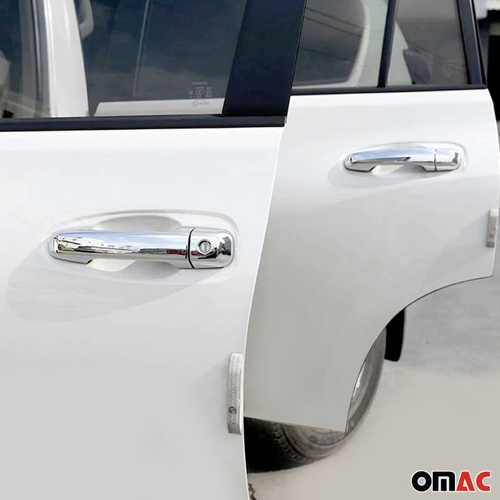 Car Door Handle Cover Protector for Lexus GX 460 2010-2019 Steel Chrome 8 Pcs