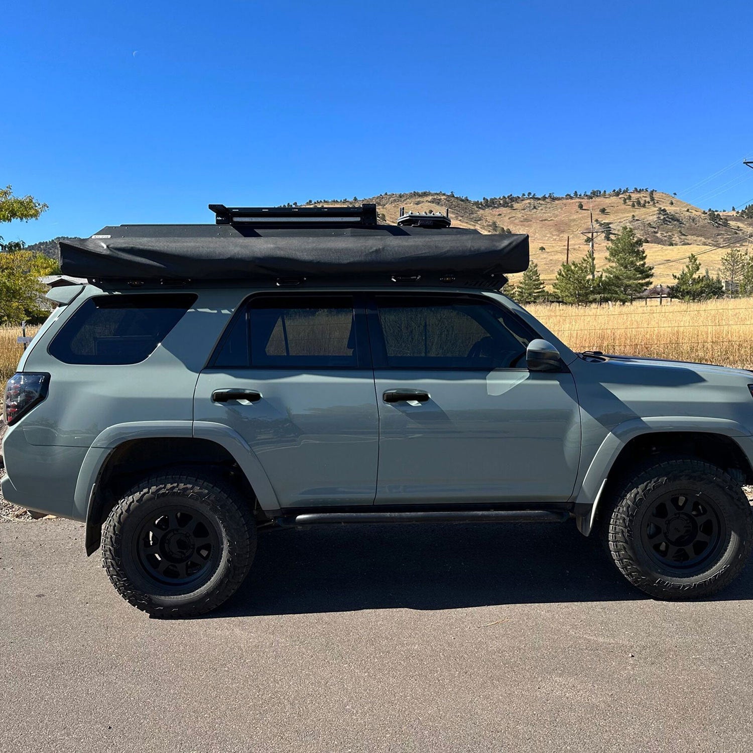 2010-2024 Toyota 4Runner Door Handle Cover Gloss Black 8Pcs ABS Plastic