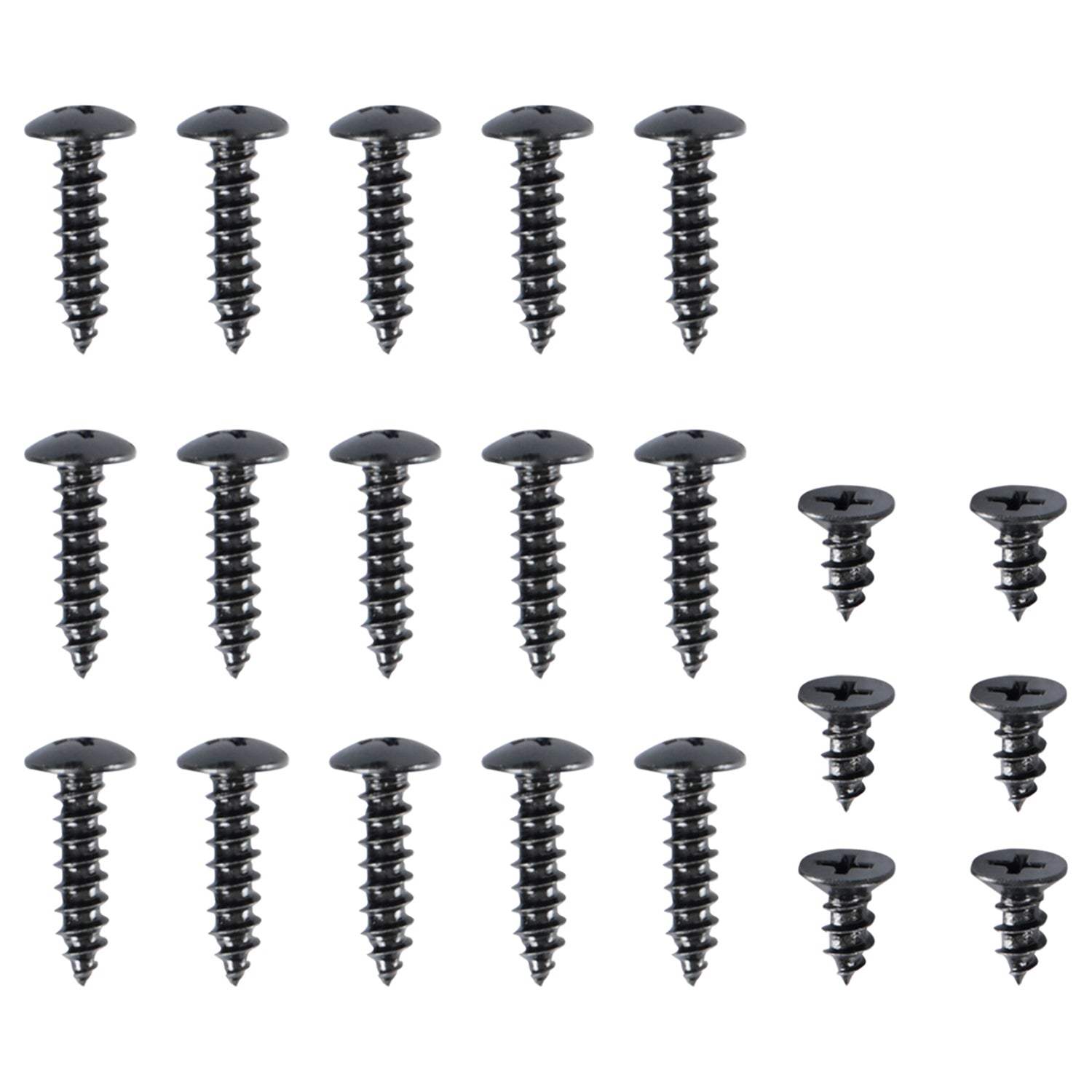 2010-2013 VW Golf/GTI Glossy Black 3Pcs Front Bumper Lip Splitter Kit