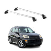 2000-2005 Toyota RAV4 Roof Rack Cross Bars Silver