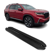 2023-2025 Honda Pilot IV Nerf Bars Side Steps Running Boards Alu Black 2pcs