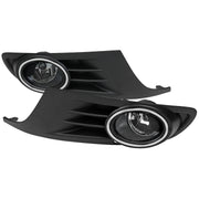 2010-2014 VW Jetta/Golf Mk6 TDI/TSI 9006 Fog Lights Kit Chrome/Clear Lens