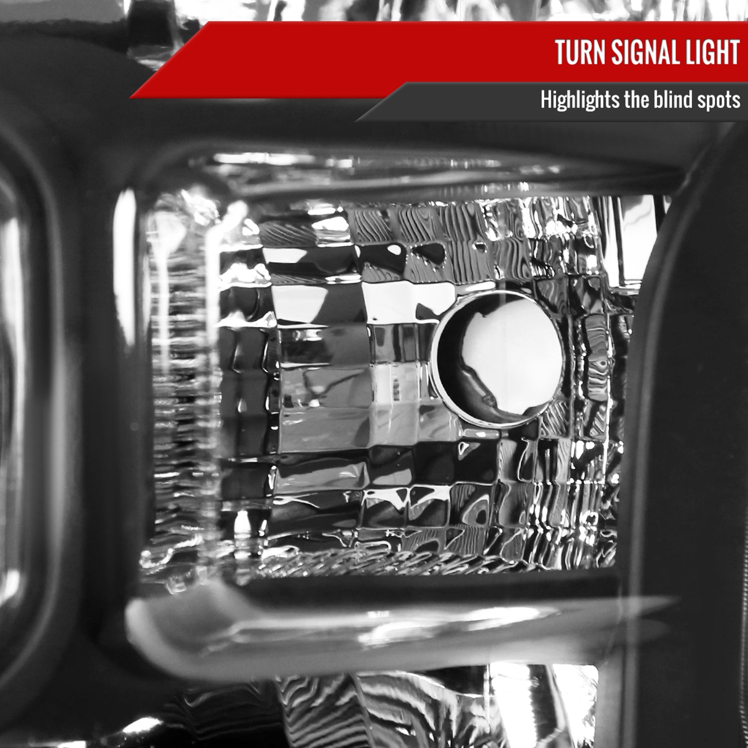 2015-2017 Ford F-150 Replacement Factory Style Headlights Matte Black/Clear