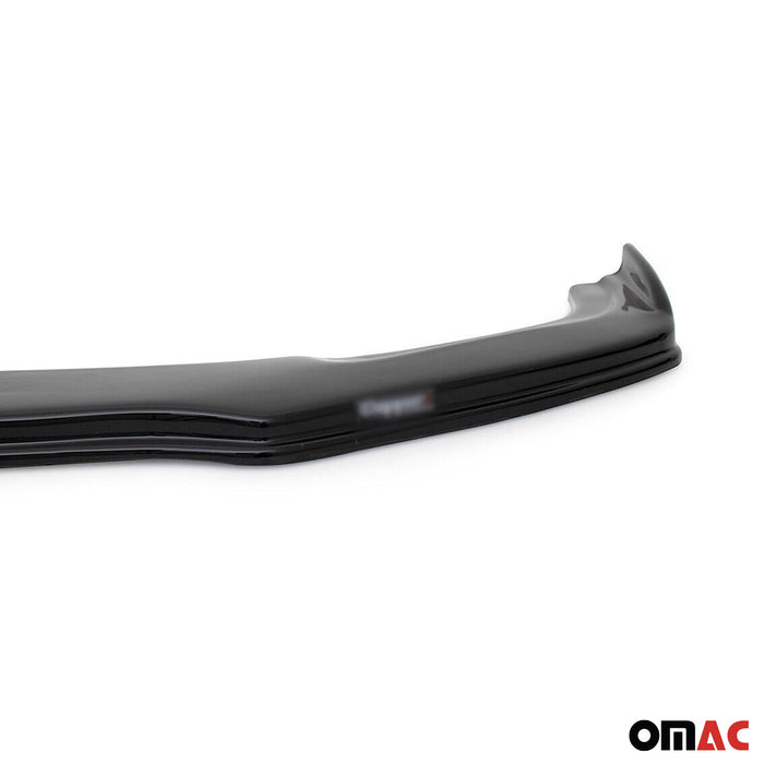 Front Bumper Lip Splitter for Honda Civic 2016-2021 Black 1 Pc