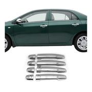 2005-2012 Toyota Avalon Door Handle Cover Protector Keyless S.Steel Chrome 8Pcs
