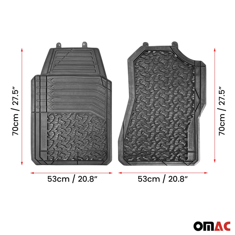 Semi Custom Trim fit Floor Mats Liners for Chevrolet GMC Trucks SUV All Season