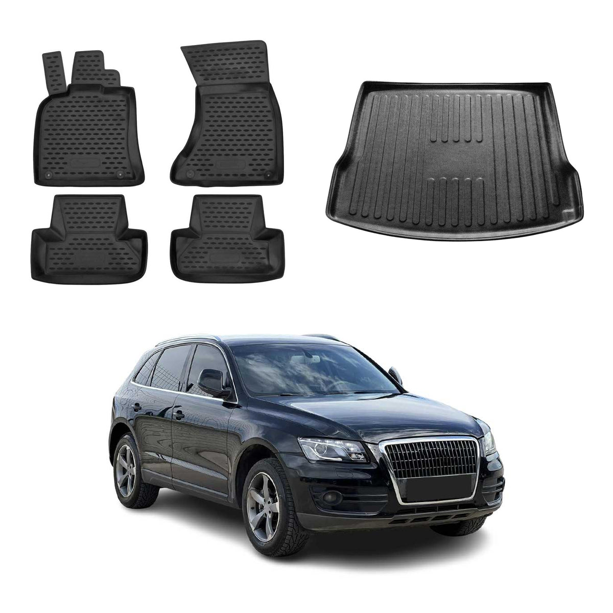 OMAC Floor Mats & Cargo Liners for Audi Q5 8R 2009-2017
