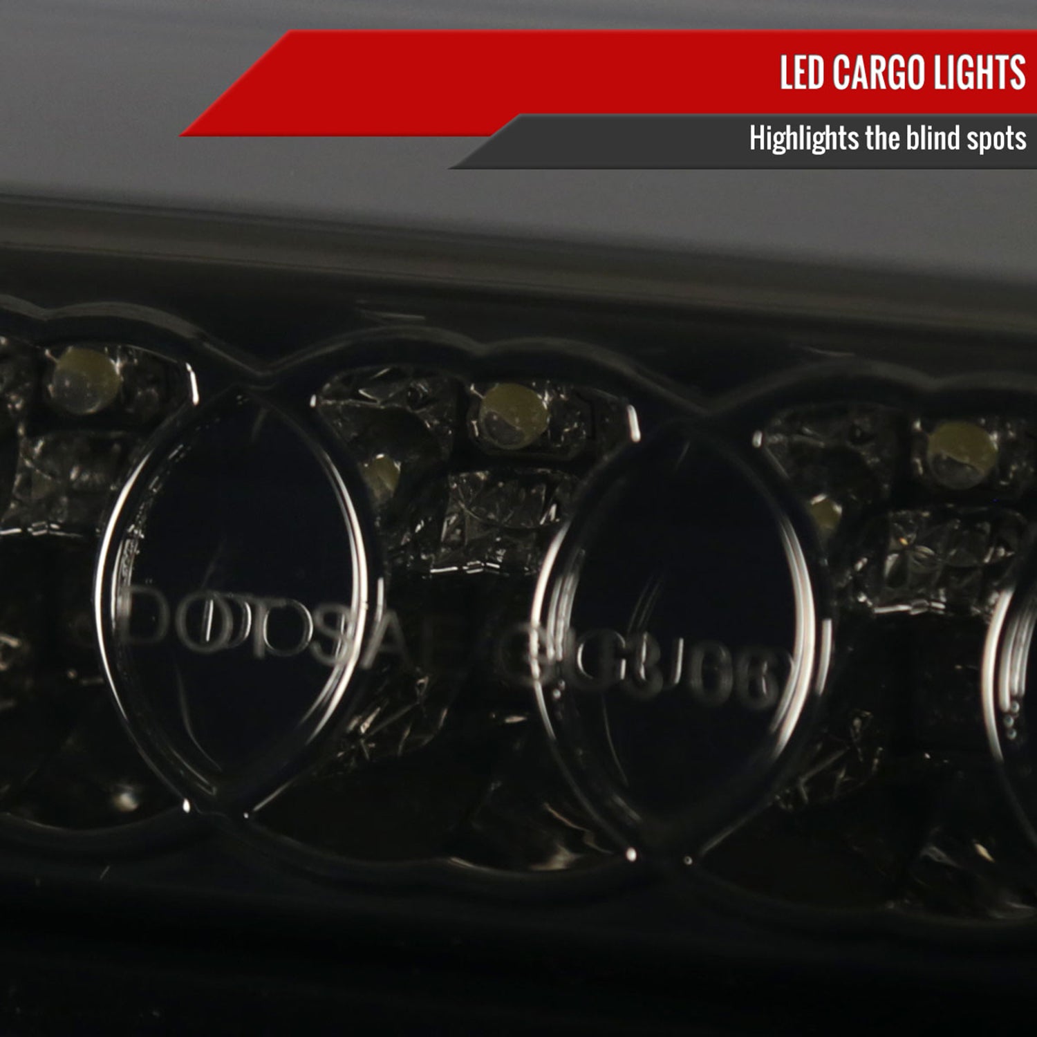 2004-2008 Ford F-150 LED 3rd Brake Light Chrome Housing/Smoke Lens