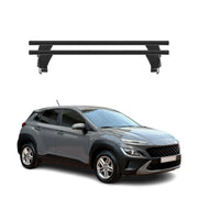 2018-2023 Hyundai Kona Roof Rack Cross Bars Black