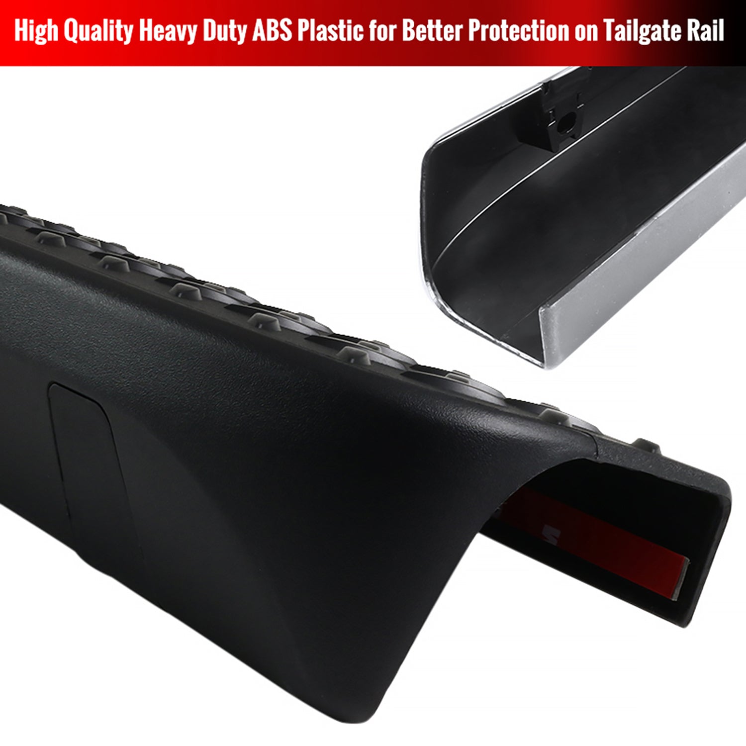 2004-2012 Chevy Colorado/ GMC Canyon Black Tailgate Cap Top Protector Cover