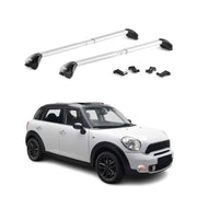 2011-2024 Mini Cooper Countryman R60 F60 Roof Rack Cross Bars Silver