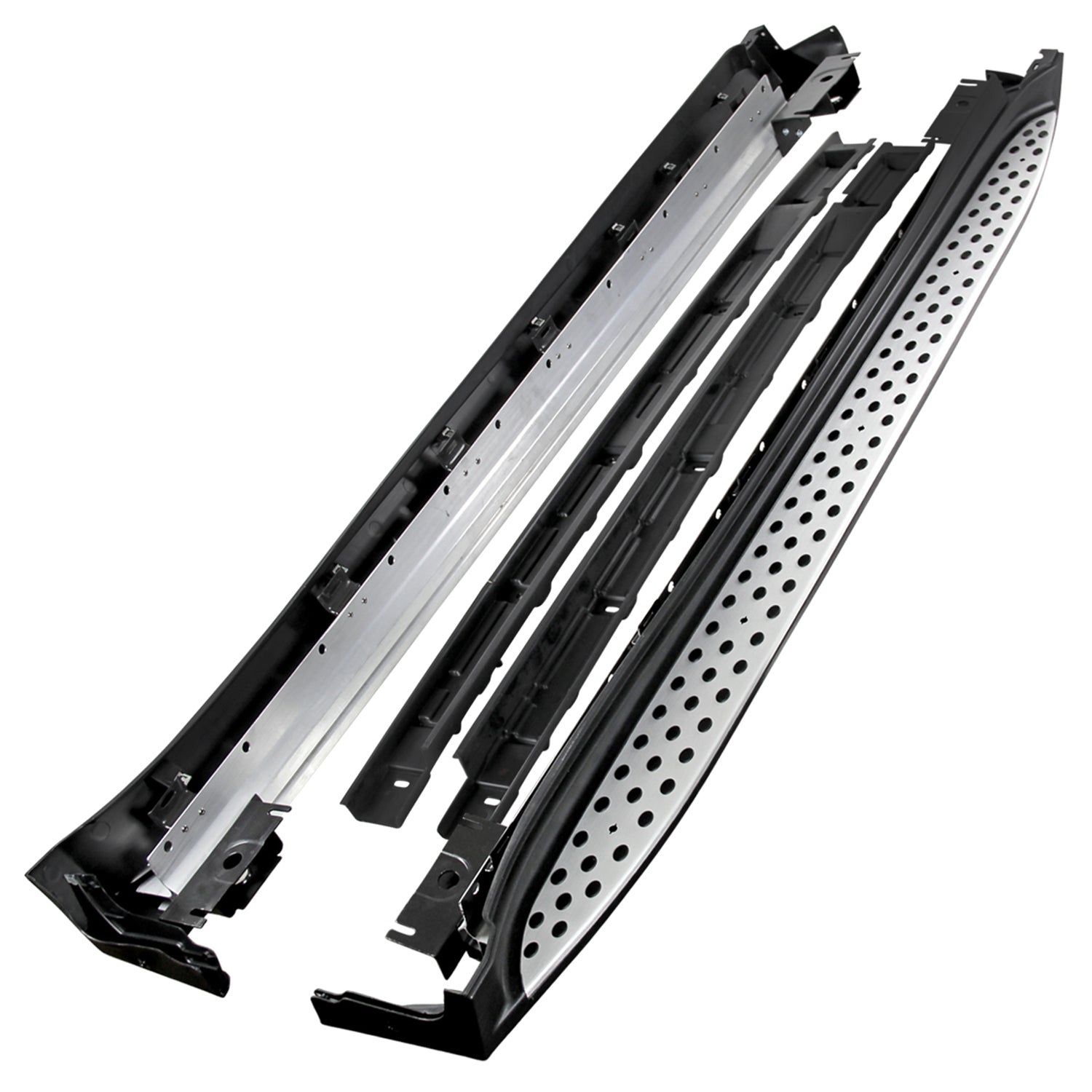 2007-2012 Mercedes Benz X164 GL Class Aluminum Side Step Nerf Bars