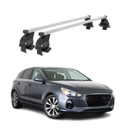 2018-2020 Hyundai Elantra GT Roof Rack Cross Bars Silver