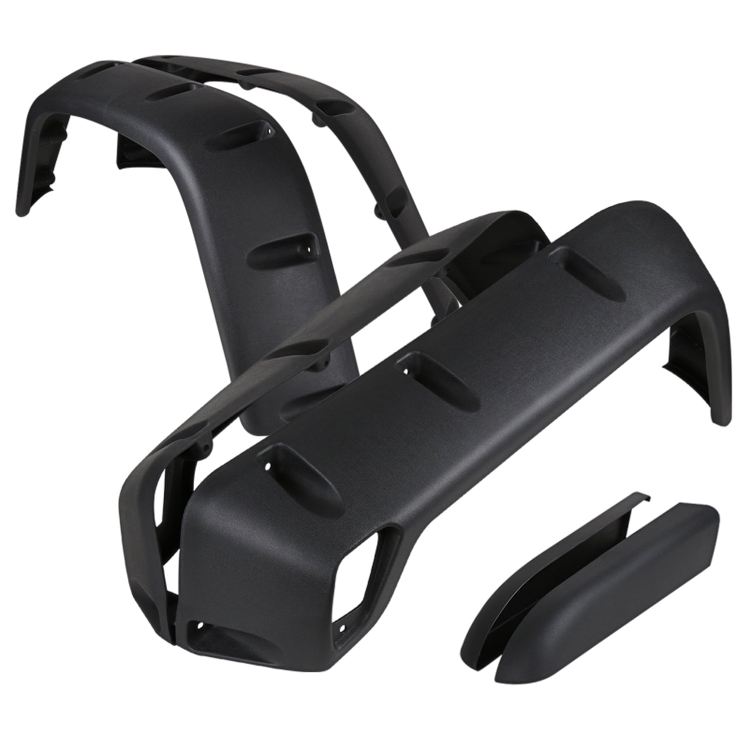 1997-2006 Jeep Wrangler TJ Textured Extended Fender Flares Wheel Protector