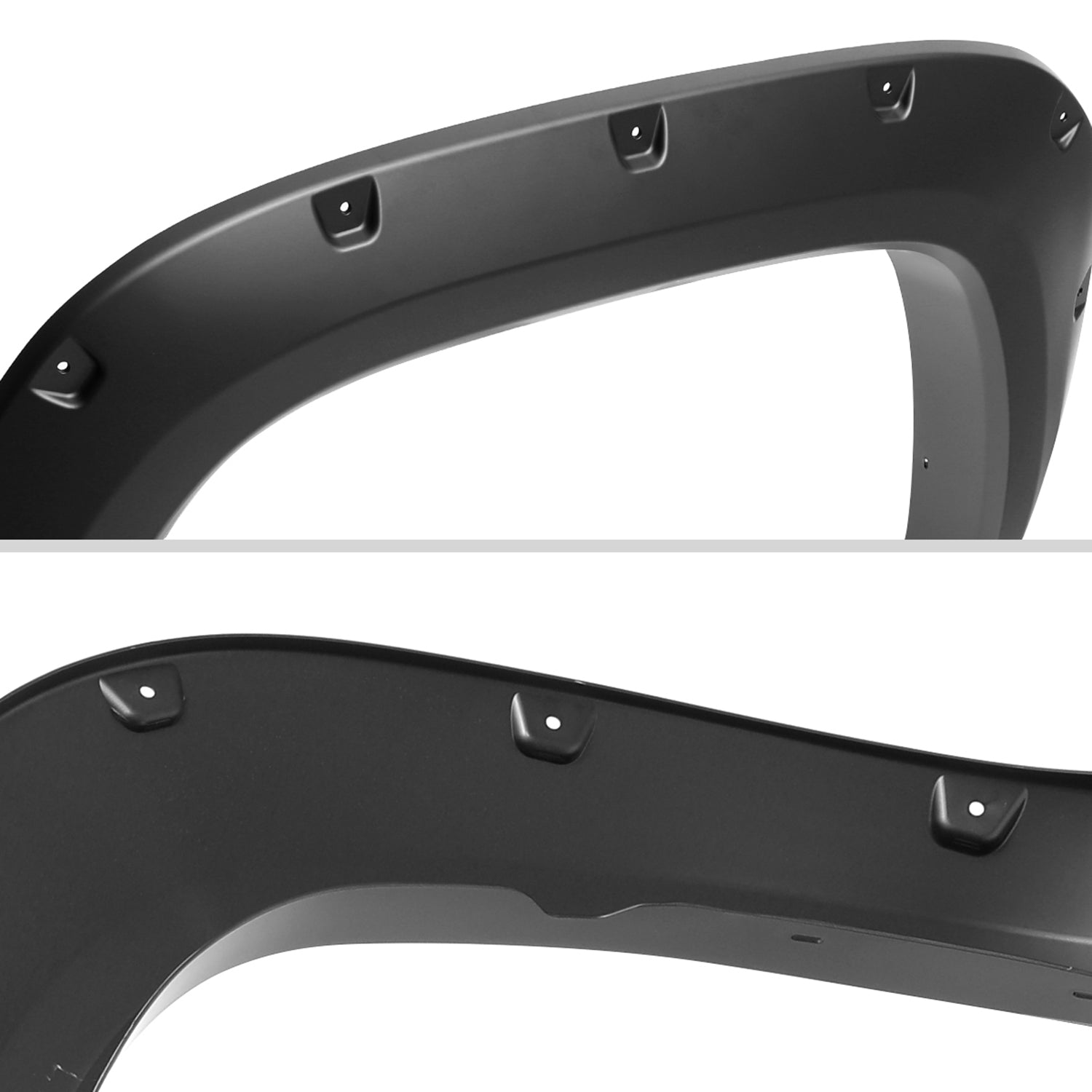 2022-2024 Toyota Tundra Matte Black Rivet Style Fender Flares Protector