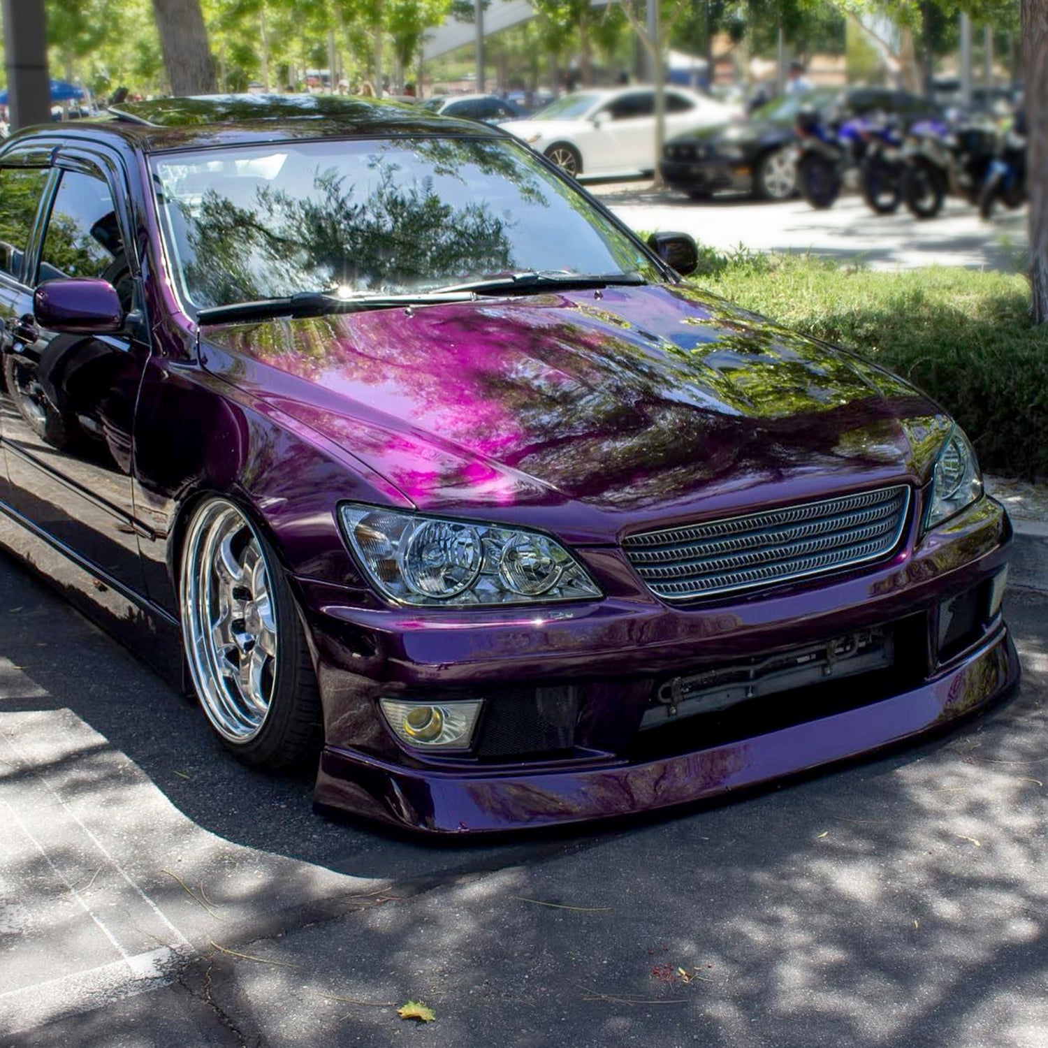 2001-2005 Lexus IS300 Factory Style Crystal Headlights Chrome/Smoke Lens