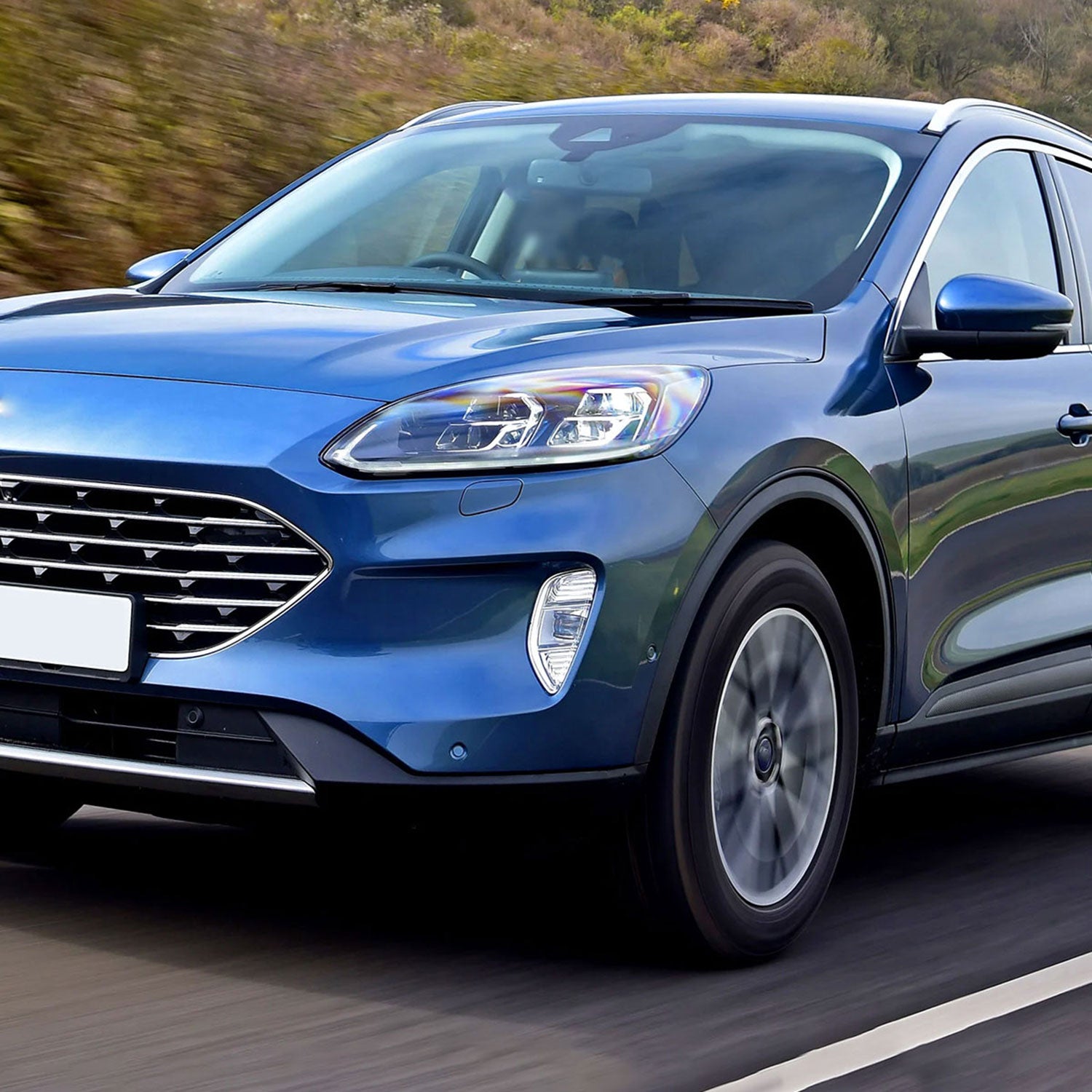 2020-2022 Ford Escape LED Fog Lights Kit Chrome Housing/Clear Lens