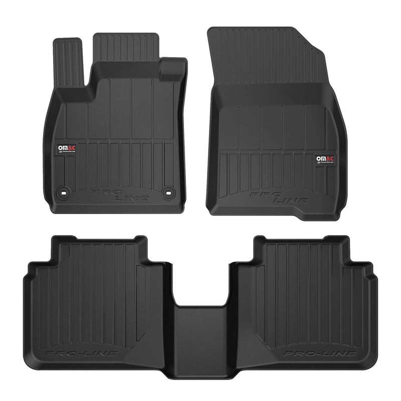 2023-2025 Honda Accord Premium Floor Mats Liners Full Set All Weather Heavy Duty