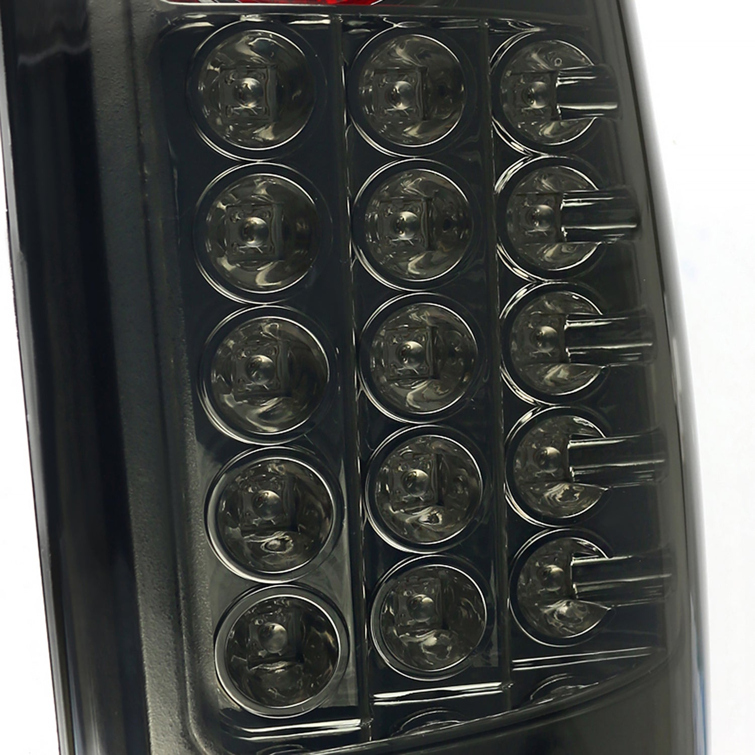 2008-2016 Ford F-250/F-350/F-450/F-550 Super Duty LED Tail Lights Chrome/Smoke