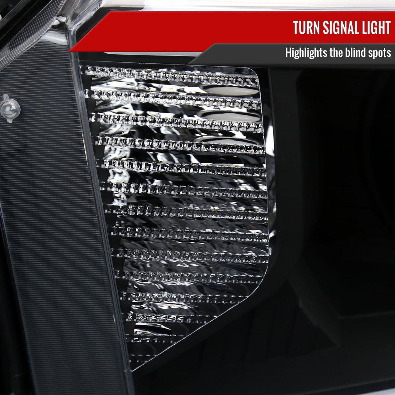 2014-2021 Toyota Tundra LED Projector Headlights Matte Black/Clear Lens