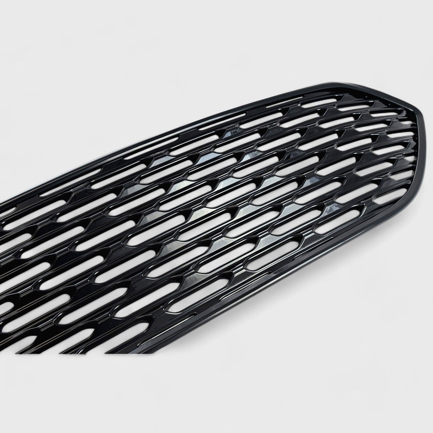 2020-2022 Ford Escape Grille Overlay Gloss Black 1Pcs ABS Plastic