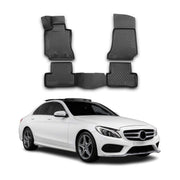 2022-2025 Mercedes C Class S206 Wagon Floor Mats Liners Full Set All Weather Black