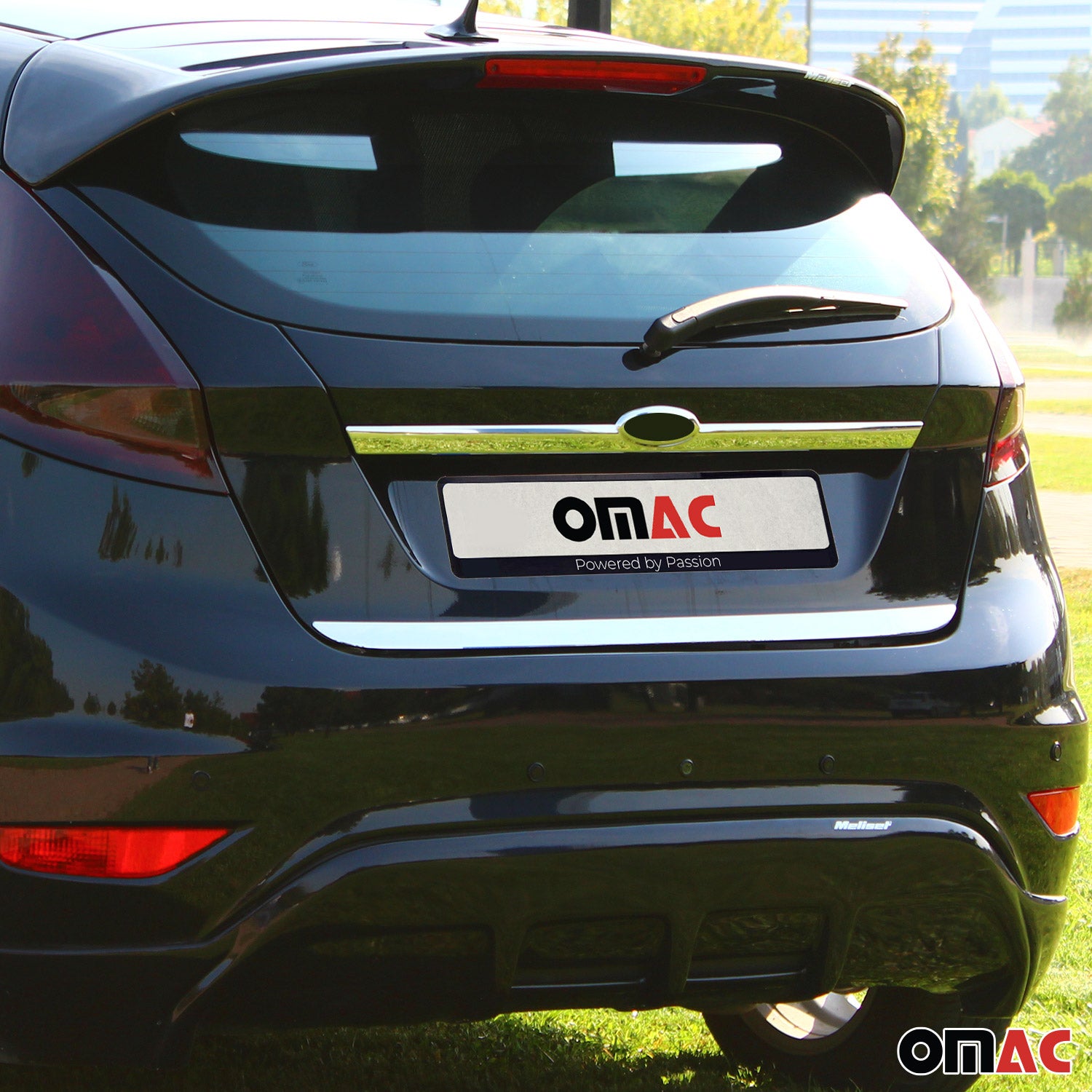 2011-2019 Ford Fiesta Rear Trunk Lid Molding Trim Stainless Steel Silver 1Pc