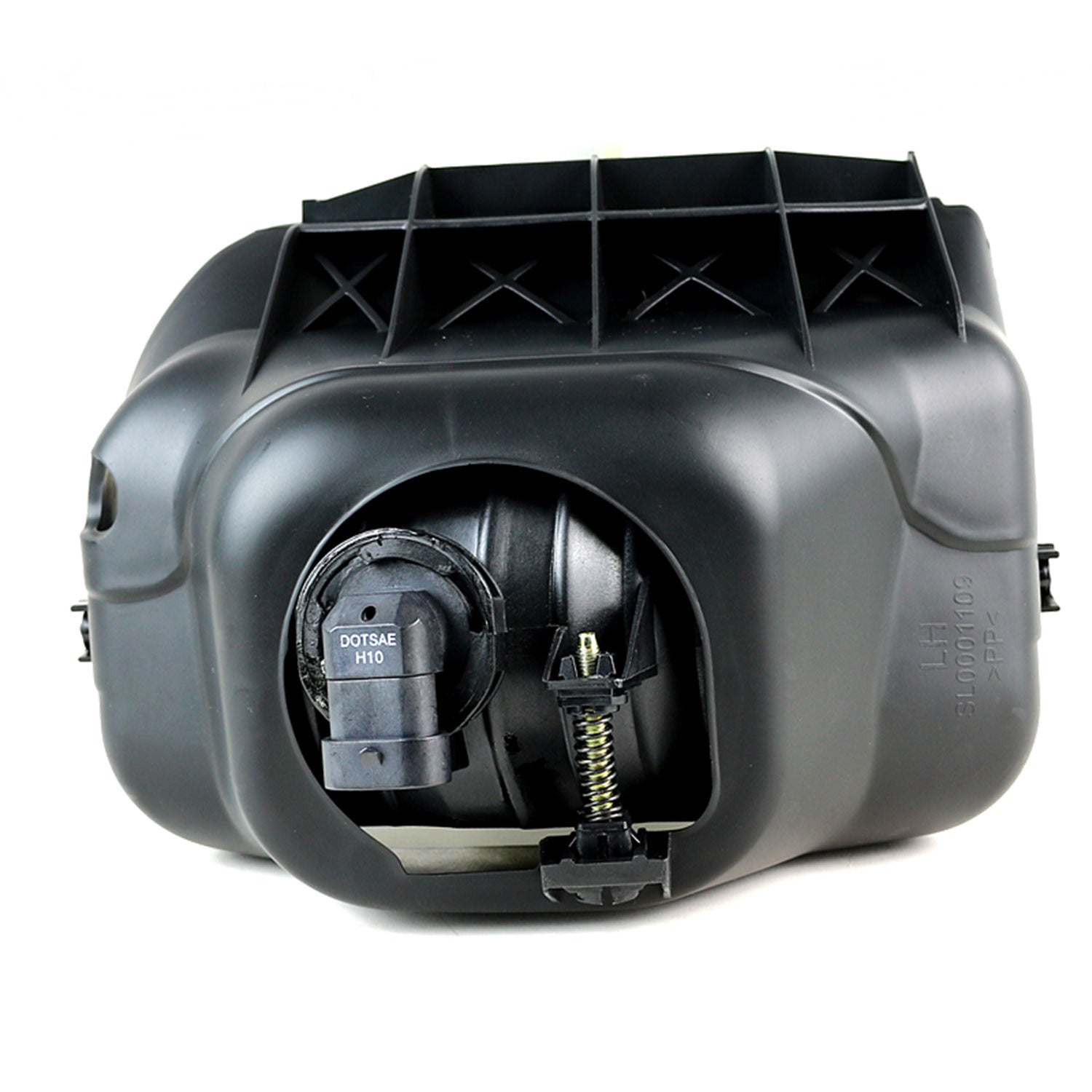 2002-2007 Chevy Silverado/Avalanche H10 Fog Lights Chrome Housing/Smoke Lens