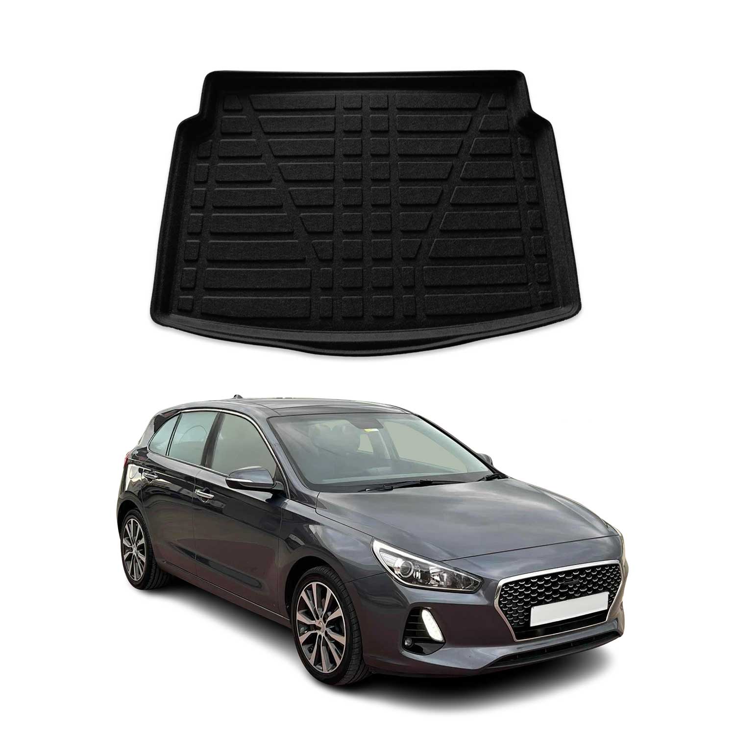 2018-2020 Hyundai Elantra GT Cargo Liner Trunk Mat All Weather Lower
