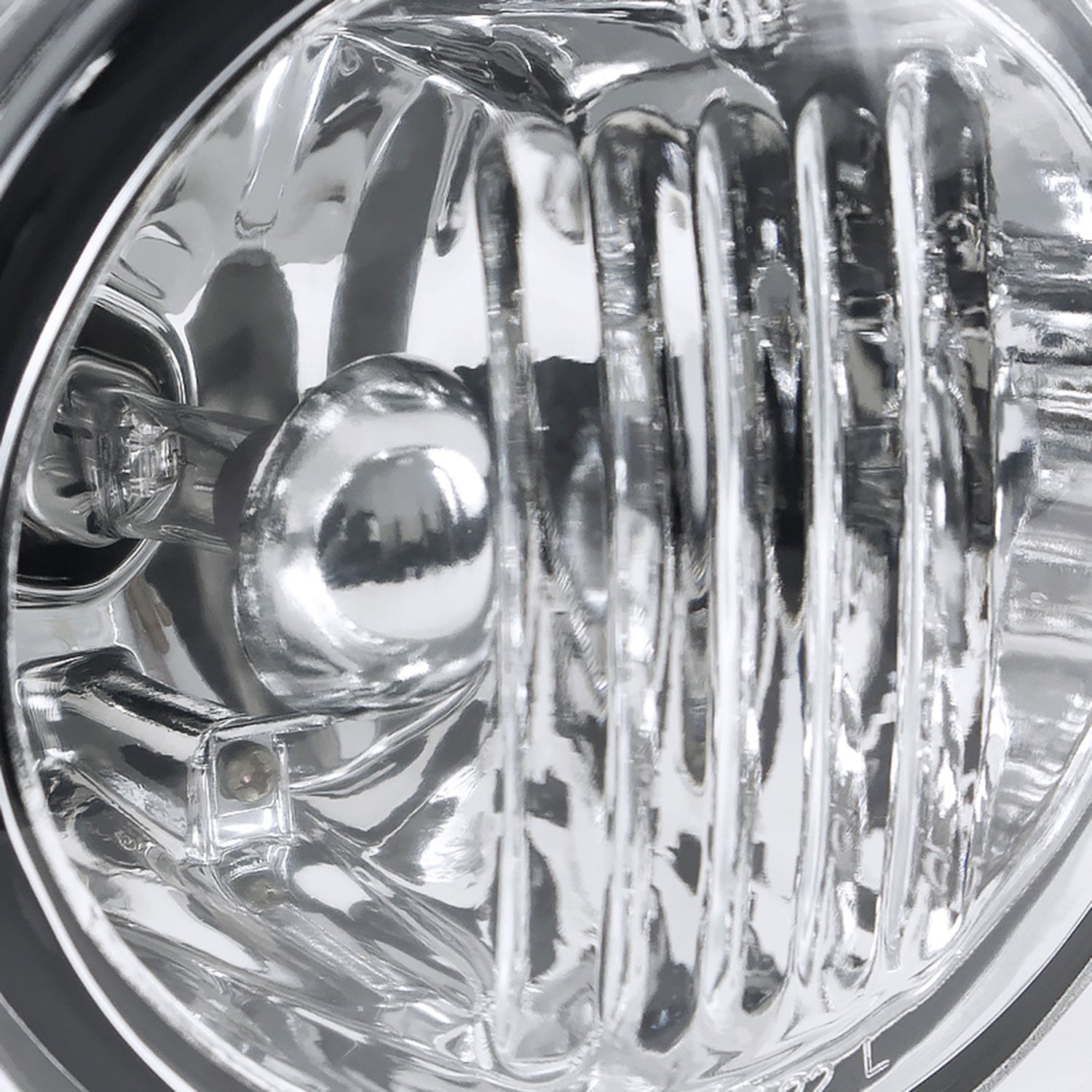 2003-2008 Toyota Matrix Pontiac Vibe 12V/55W 9006 Fog Lights Chrome/Clear Lens