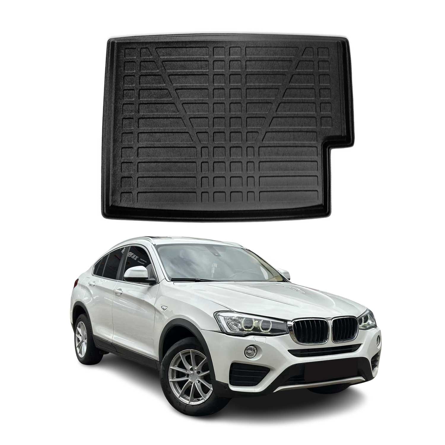 2015-2018 BMW X4 F26 Cargo Liner Trunk Mat All Weather Black
