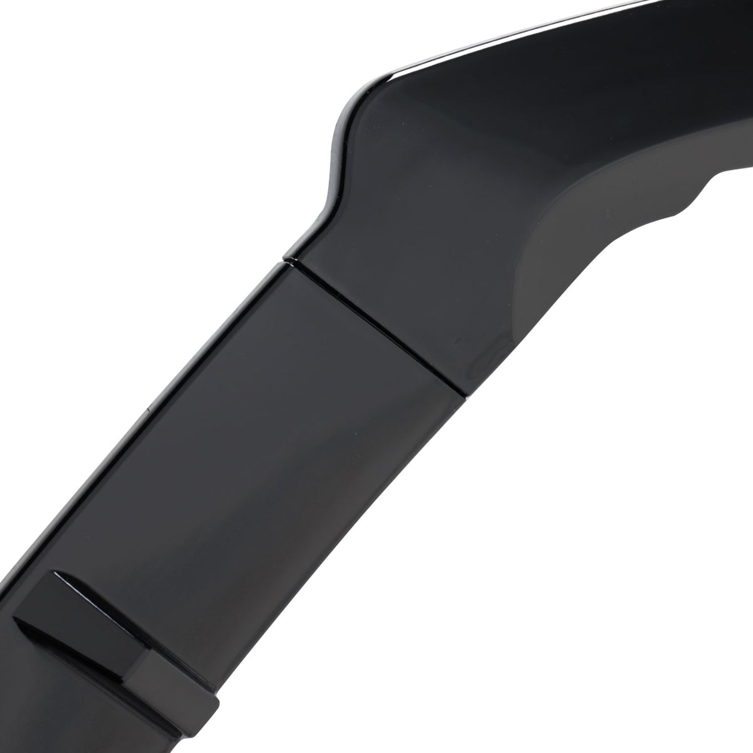 2019-2020 Ford Fusion Glossy Black 3Pcs Front Bumper Lip Splitter Kit