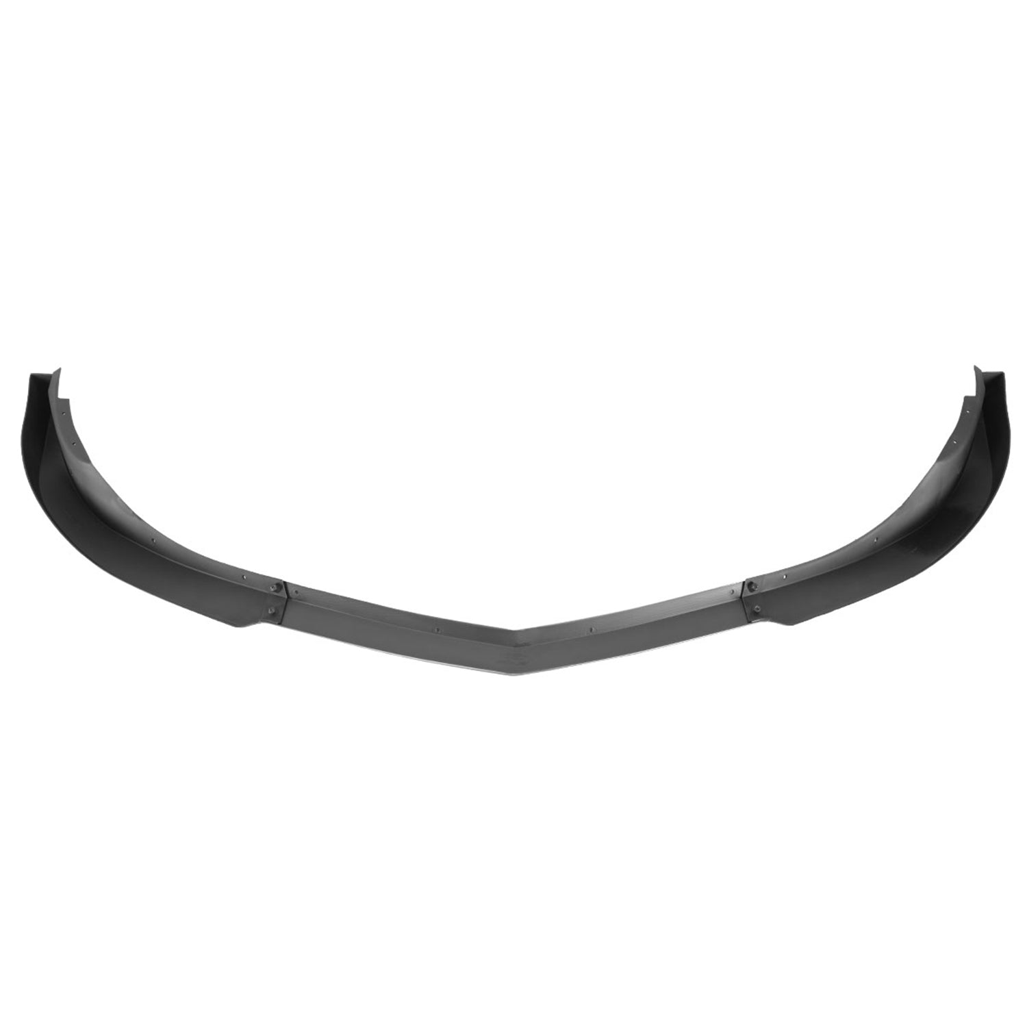 2010-2013 Chevrolet Camaro V6 Matte Black 3PC Front Bumper Lip Splitter Kit