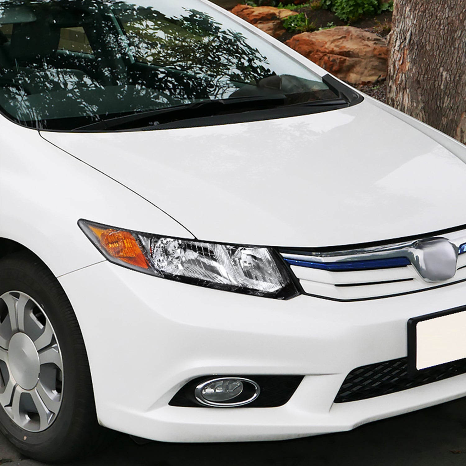 2012-2013 Honda Civic Coupe/Civic Sedan Clear Crystal Headlight Passenger Side