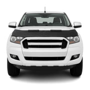2019-2023 Ford Ranger Car Bonnet Mask Hood Bra Diamond Half Black
