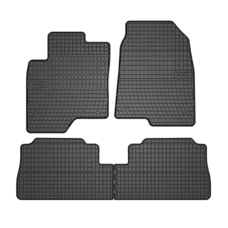 2008-2010 Saturn Vue 2gen. Floor Mats Liners Full Set All Weather Rubber