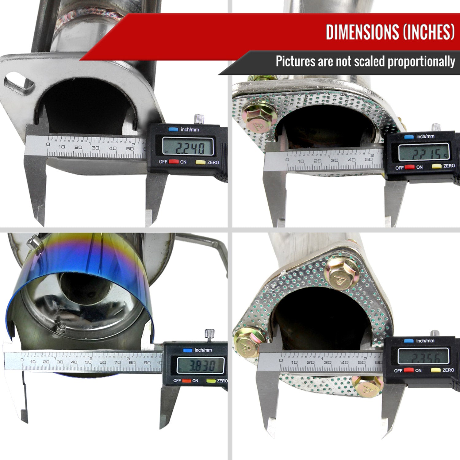 2002-2006 Acura RSX Type-S T-304 Steel N1 Catback Exhaust System w/Burnt Tip