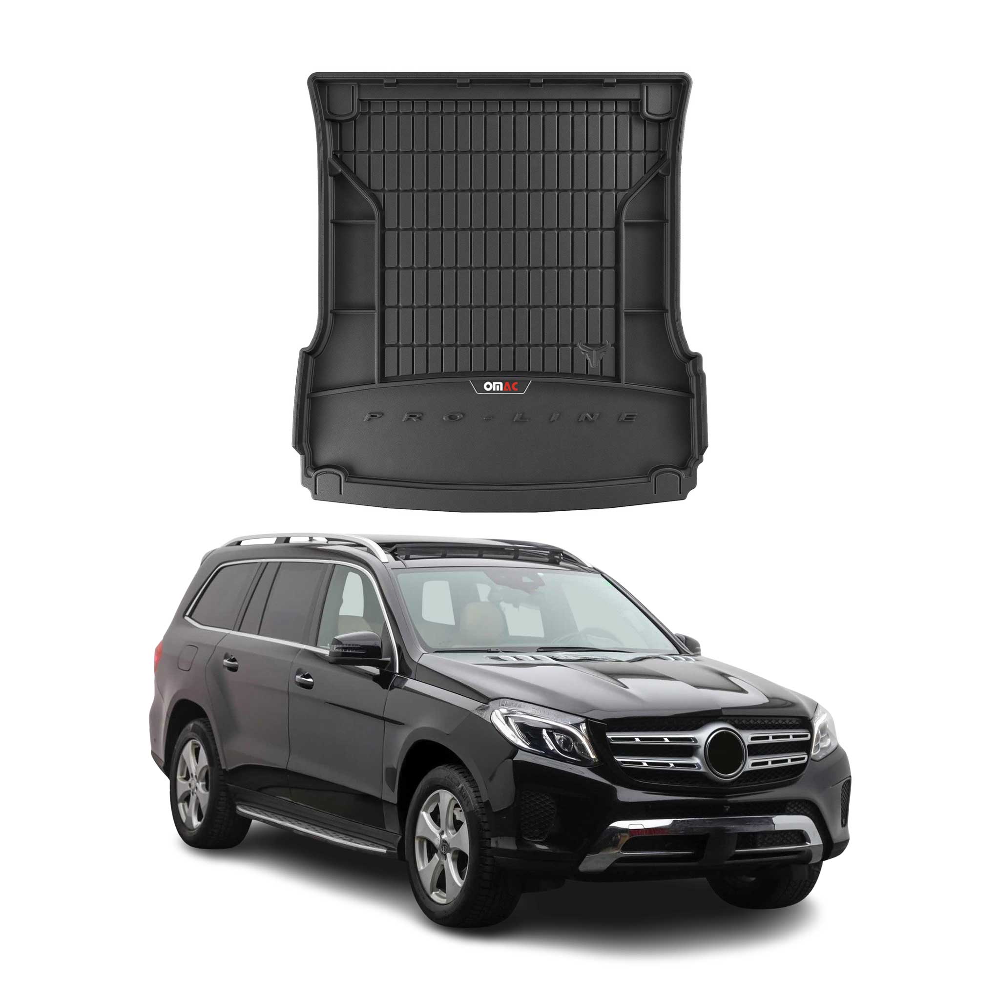 2017-2019 Mercedes GLS Class X166 7 Seat Premium Cargo Liner Trunk Mat All Weather Heavy Duty