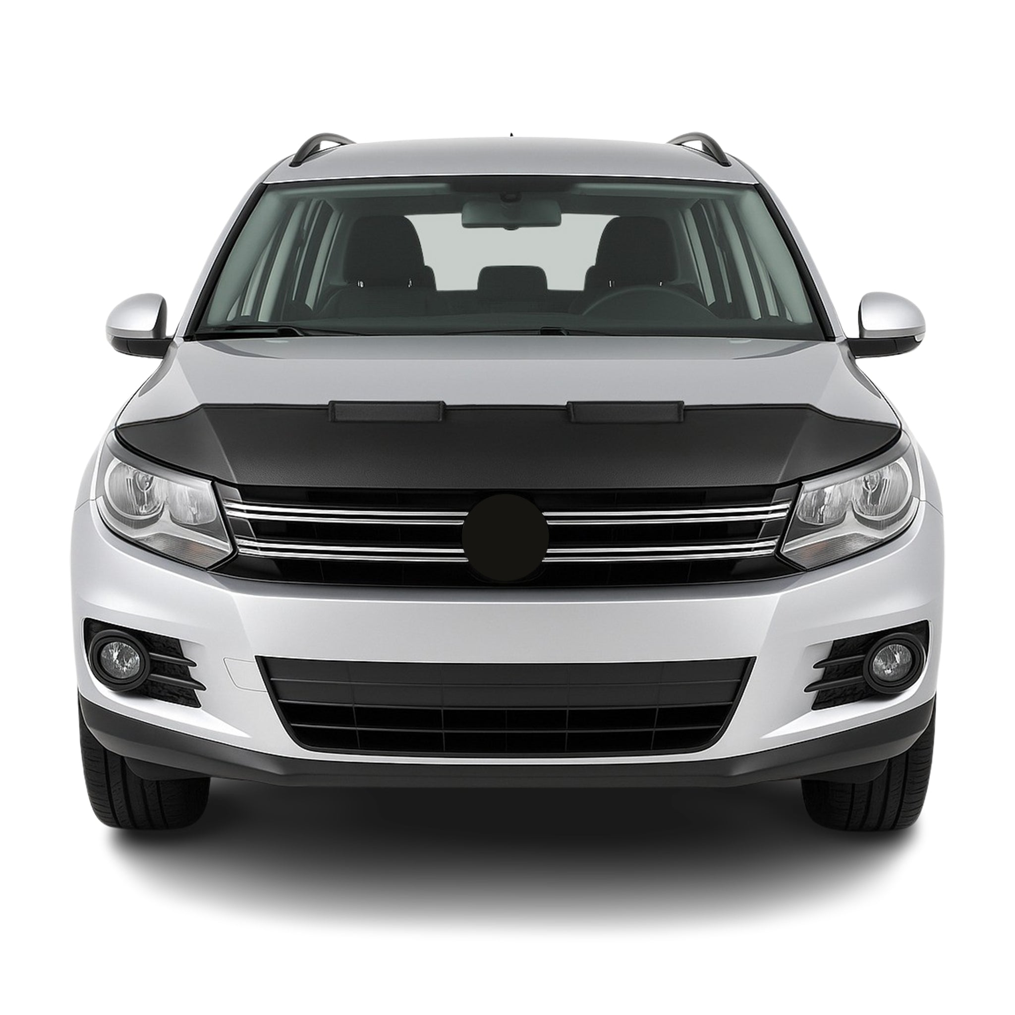 2009-2017 VW Tiguan Car Bonnet Mask Hood Bra Black 1 Pc