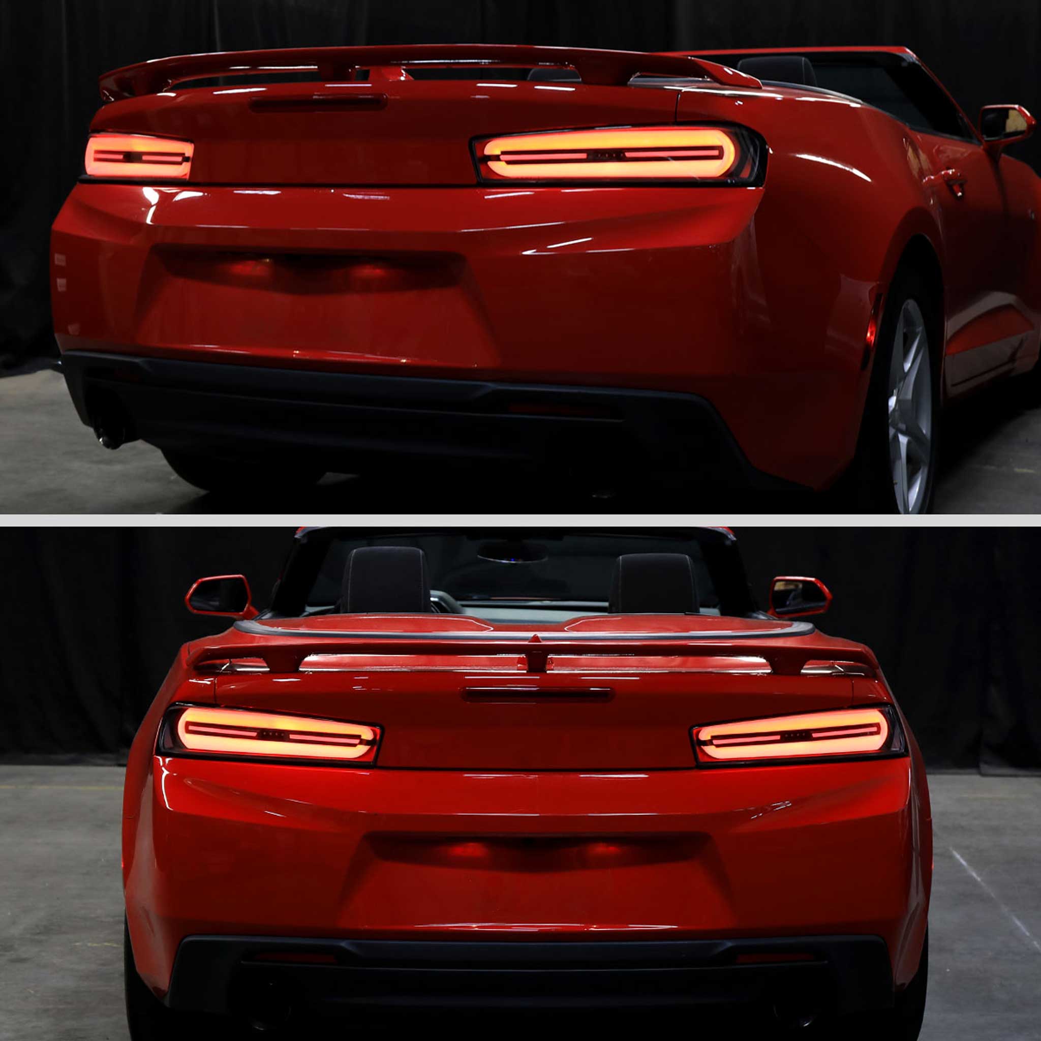 For Chevrolet Camaro 2016-2018 Full LED Tail Light Sequential Signal For OE LED