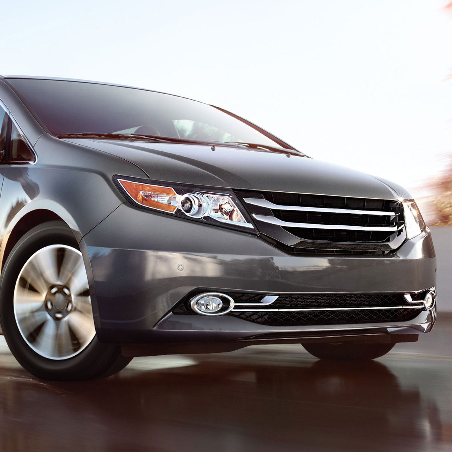 2014-2016 Honda Odyssey H11 Fog Lights Kit Chrome Housing/Clear Lens