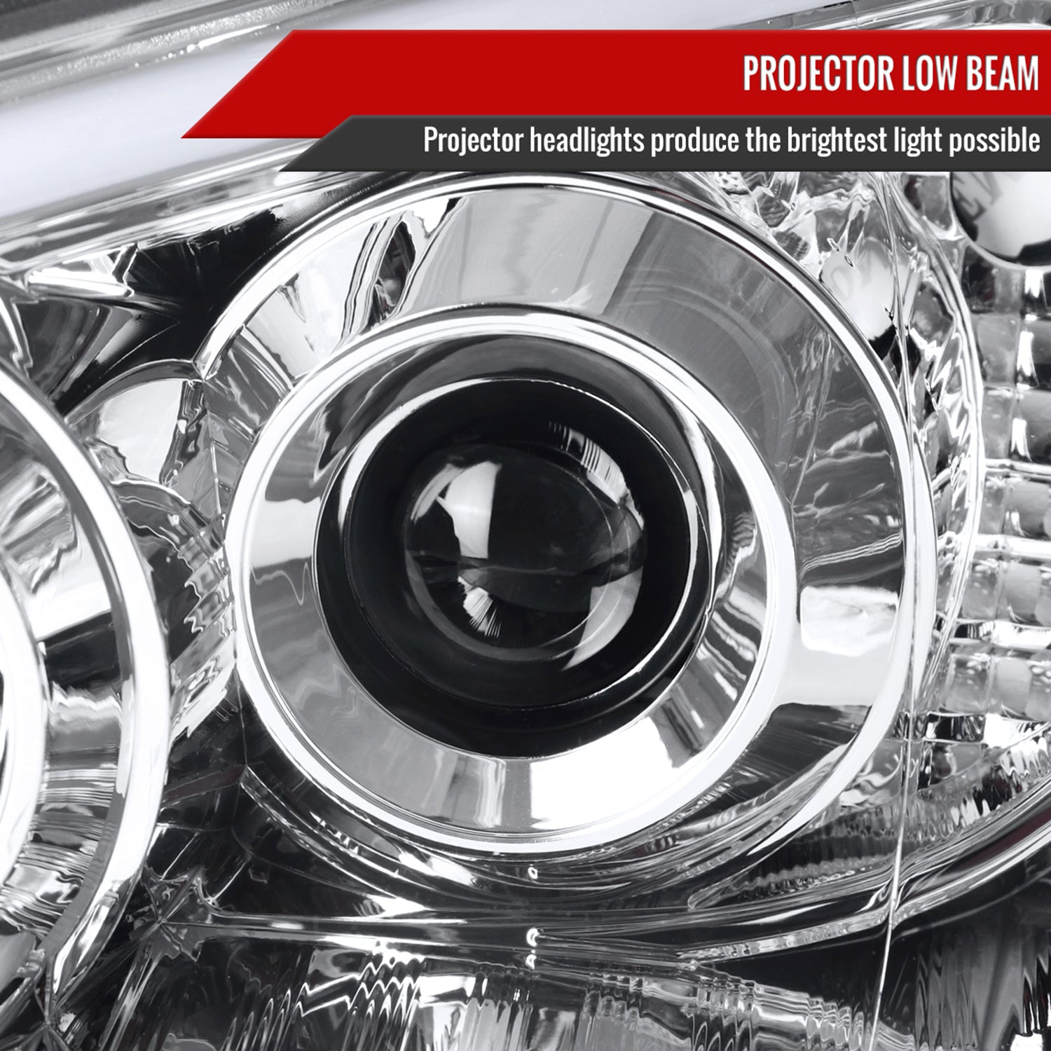 2004-2005 Subaru Impreza WRX/STI Outback Headlights LED Light Bar Chrome