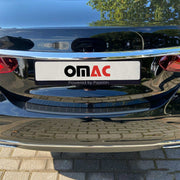 2017-2023 Mercedes E Class W213 Sedan Rear Bumper Guard Stainless Steel Dark