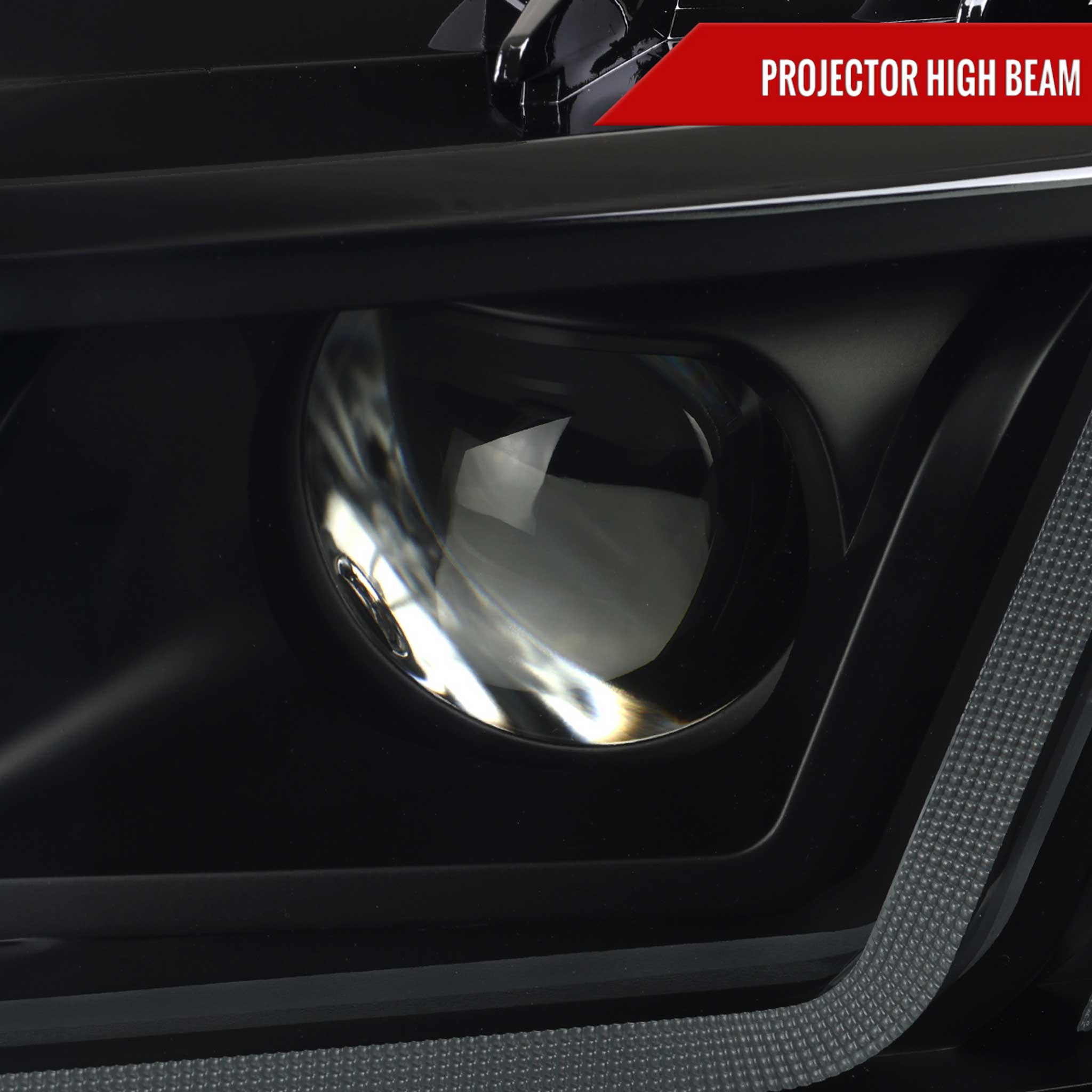 For Chevrolet Impala 2014-2020 LED DRL Sequential Project Headlights Black Housing Smoked Lens