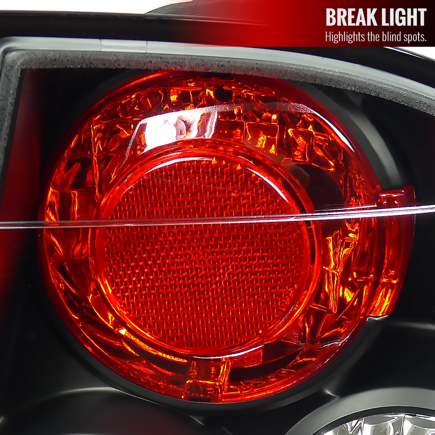2006-2011 Honda Civic Sedan Tail Lights Matte Black Housing/Clear Lens
