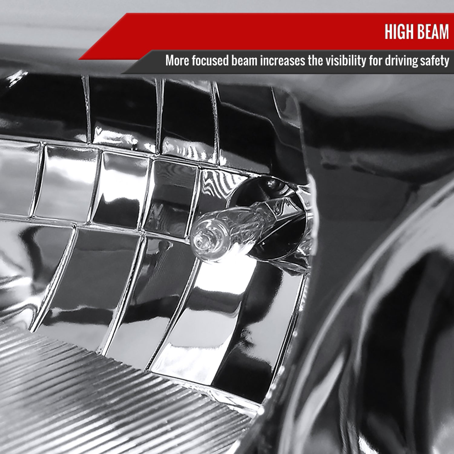 2008-2014 Subaru Impreza WRX/ 08-2011 Outback Sport LED Bar Headlights Chrome