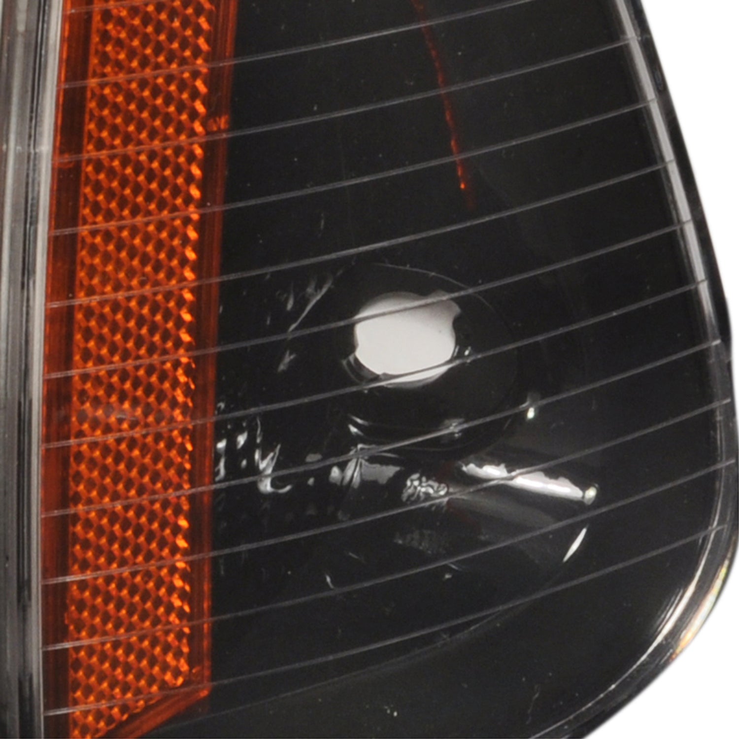 2006-2010 Dodge Charger Corner Lights Matte Black Housing/Clear Lens